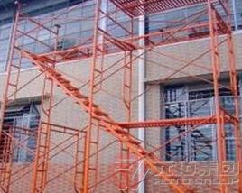 門式腳手架高度尺寸繁多，自成一套體系